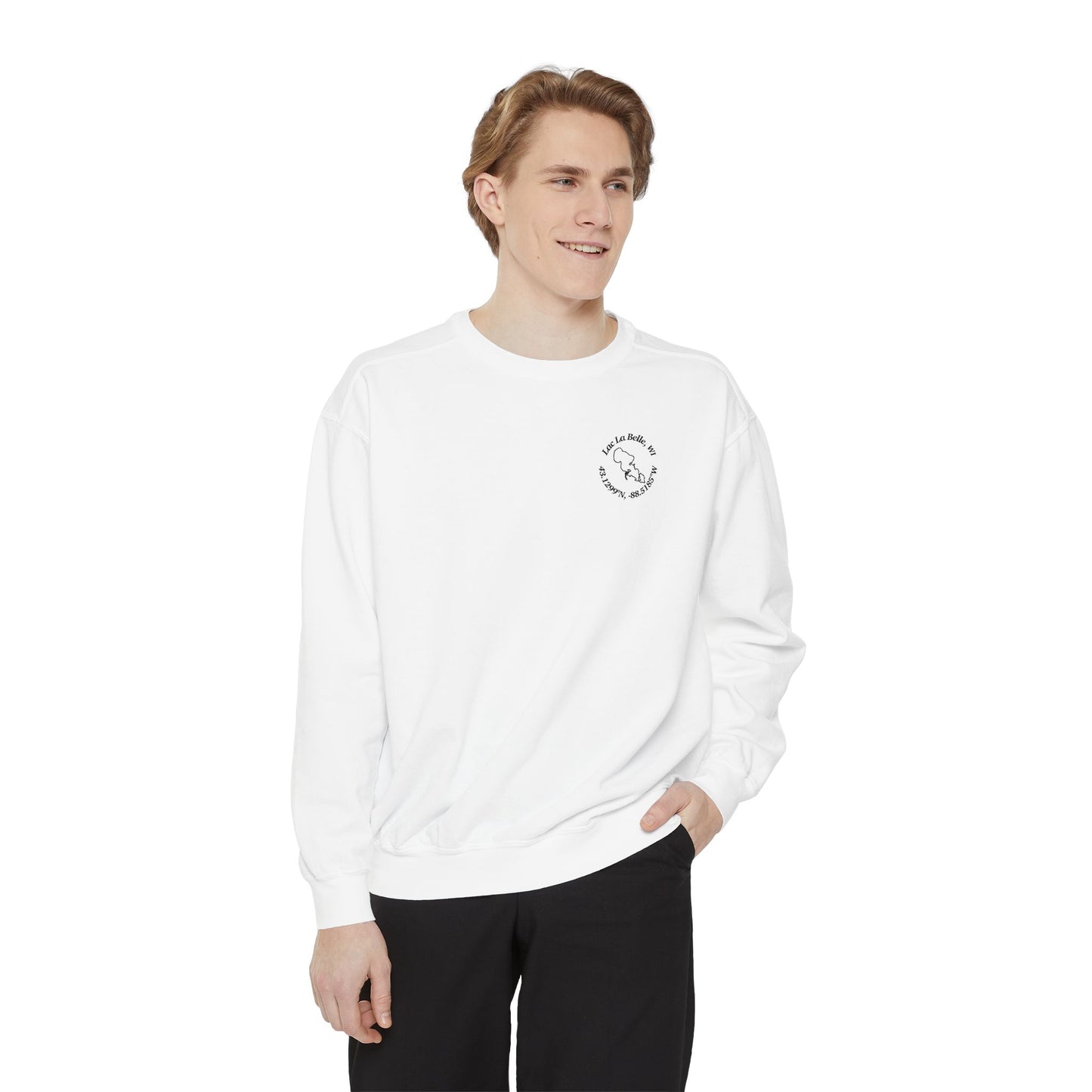 Custom Graphic Sailing - Comfort Colors Crewneck