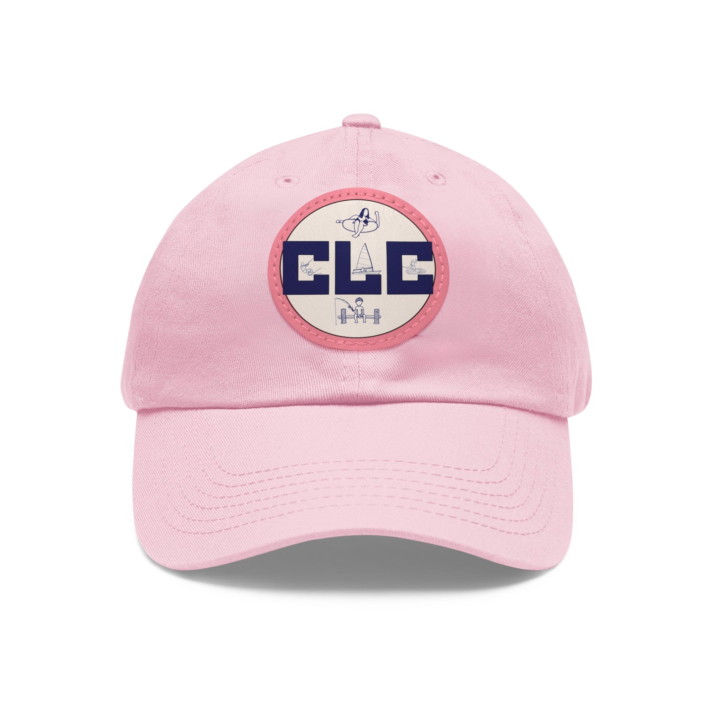 CLC Hat with Embroidered Leather Patch