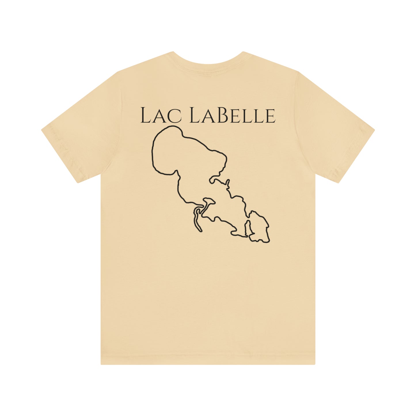 Bottle Patch - lac LaBelle Unisex Lightweight Short Sleeve Tee