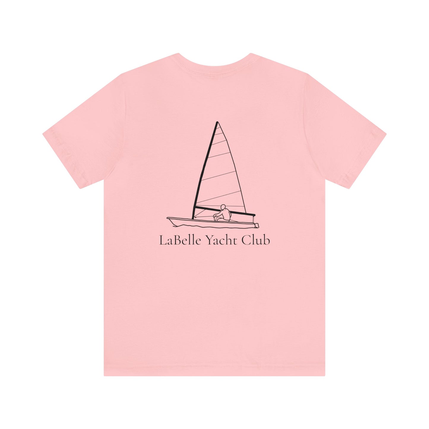 LaBelle Yacht Club Sailing - Unisex Lightweight Short Sleeve Tee