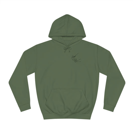 Manitowish Waters Wakeboard Patch - Unisex Hoodie Medium Weight