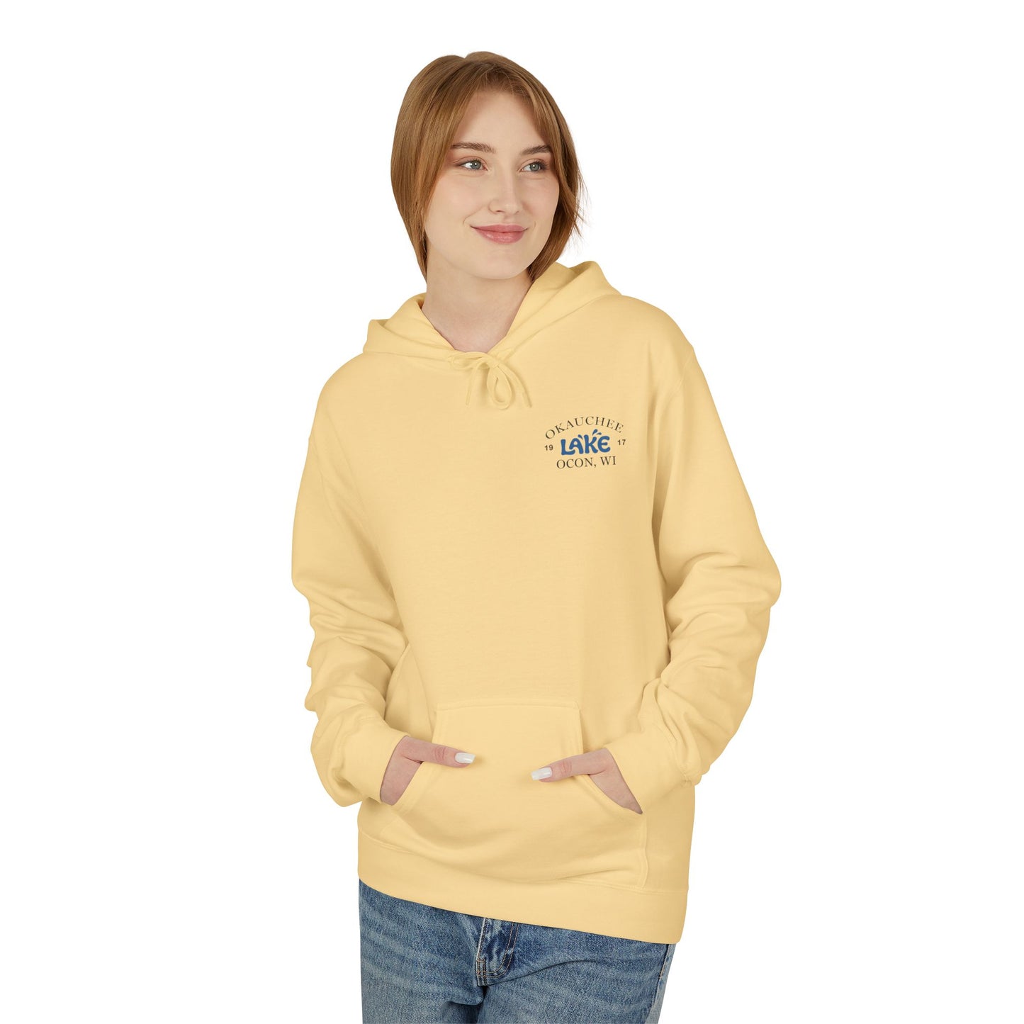 Okauchee Lake Midweight Travel Hoodie -  FD Style #1 (CLC)