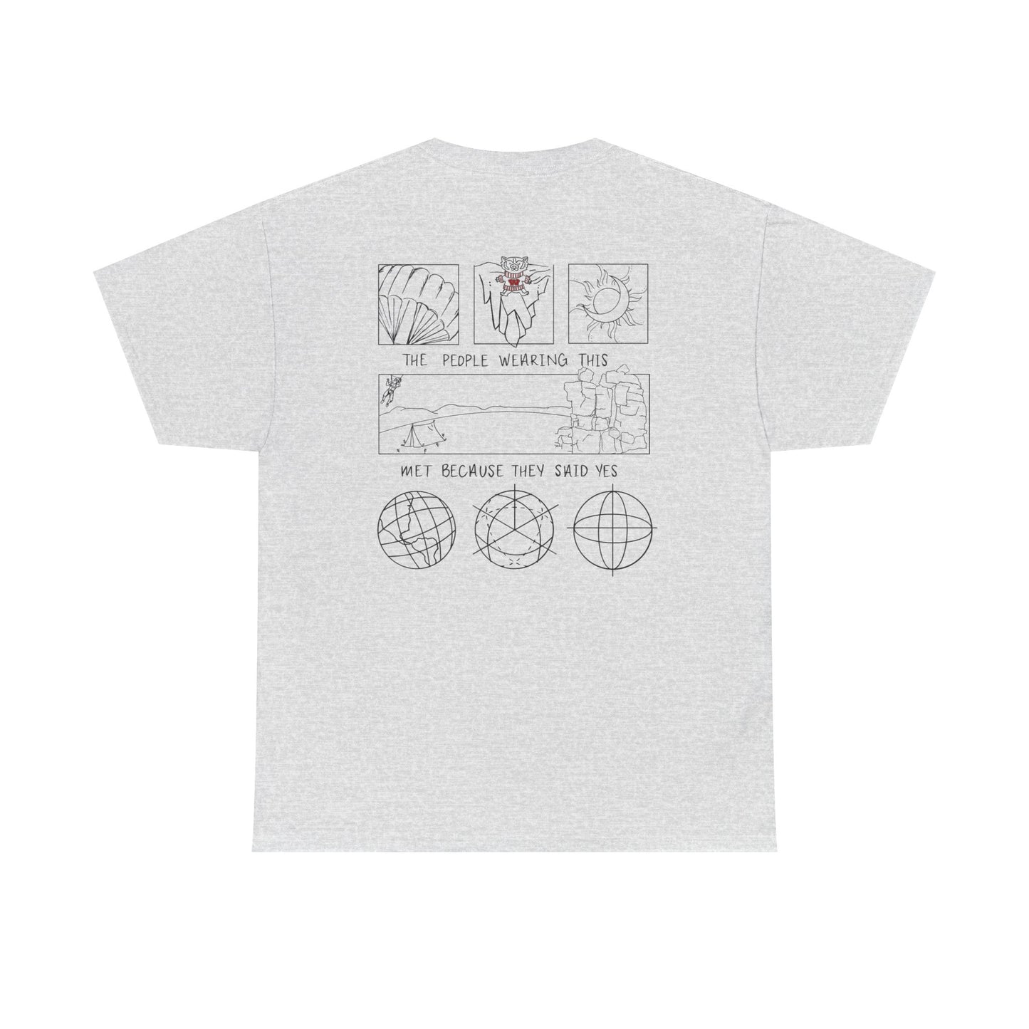 Yes UW T-Shirt - Unisex Heavy Cotton Tee