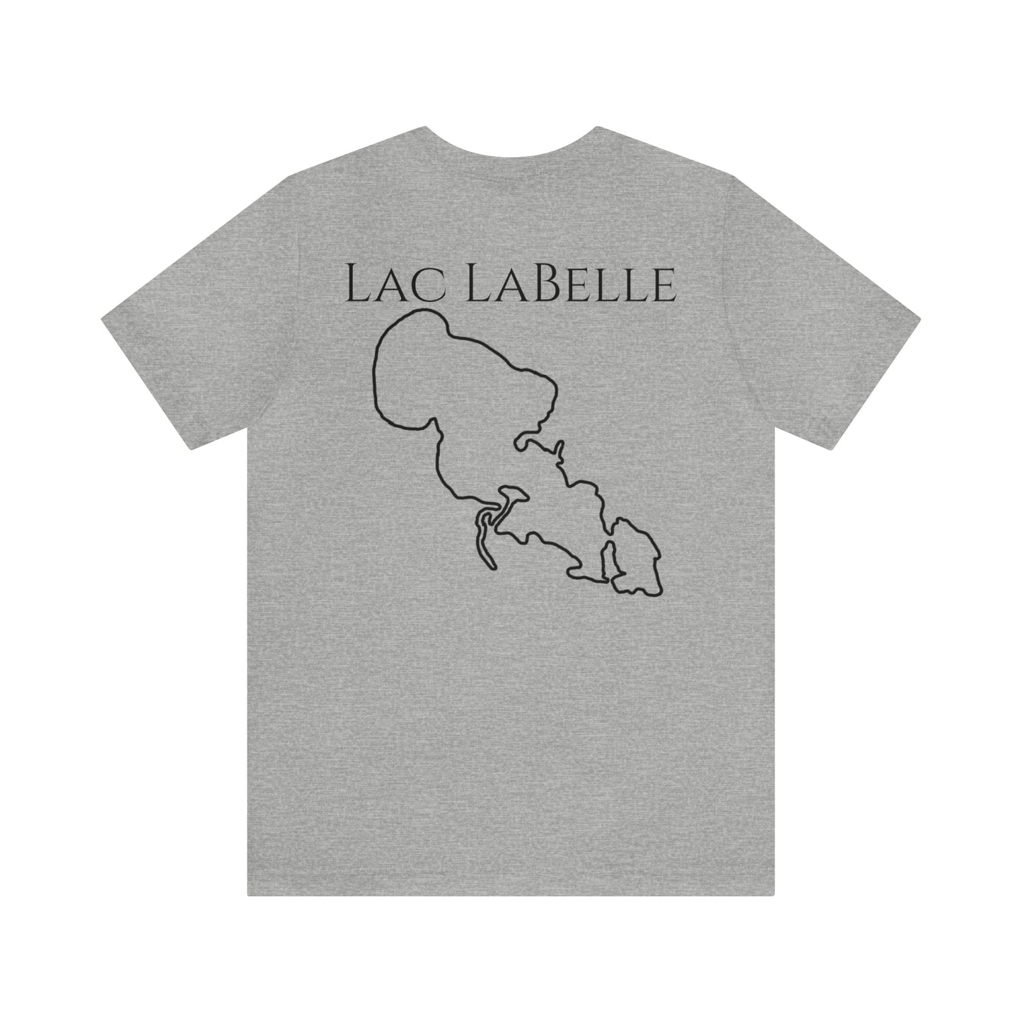 Bottle Patch - lac LaBelle Unisex Lightweight Short Sleeve Tee