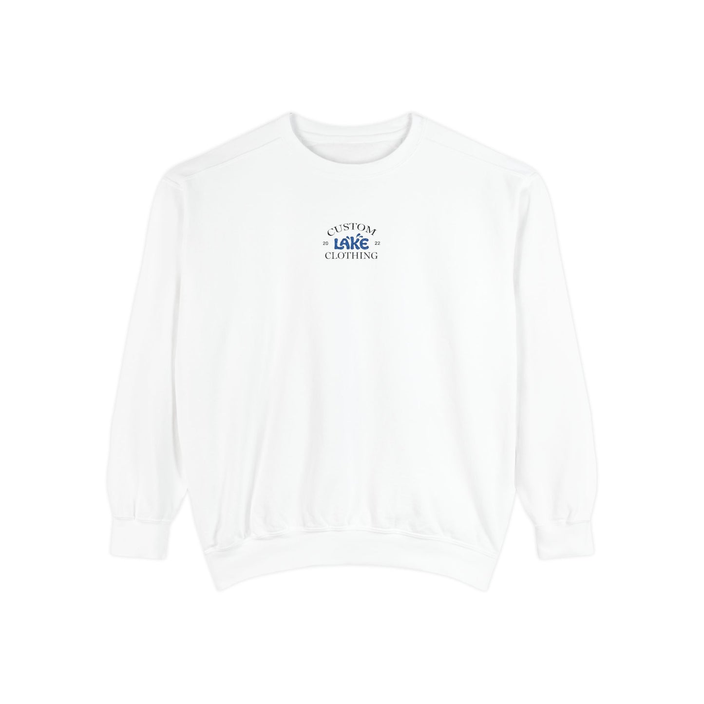 Crewneck Sweatshirt Embroidered - Comfort Colors
