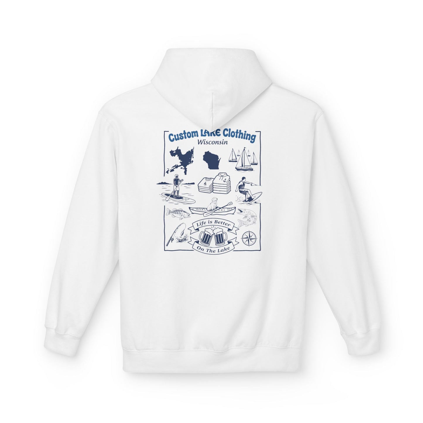Midweight Travel Hoodie - Softstyle Gildan