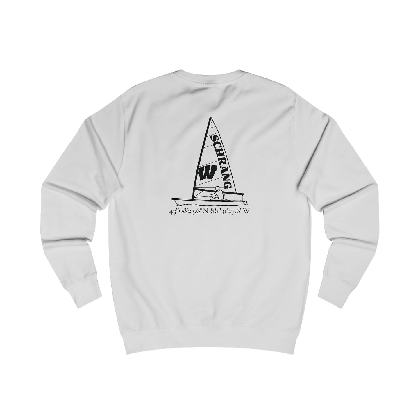 Shrang Sailing Compass Rose Unisex Crewneck Sweatshirt