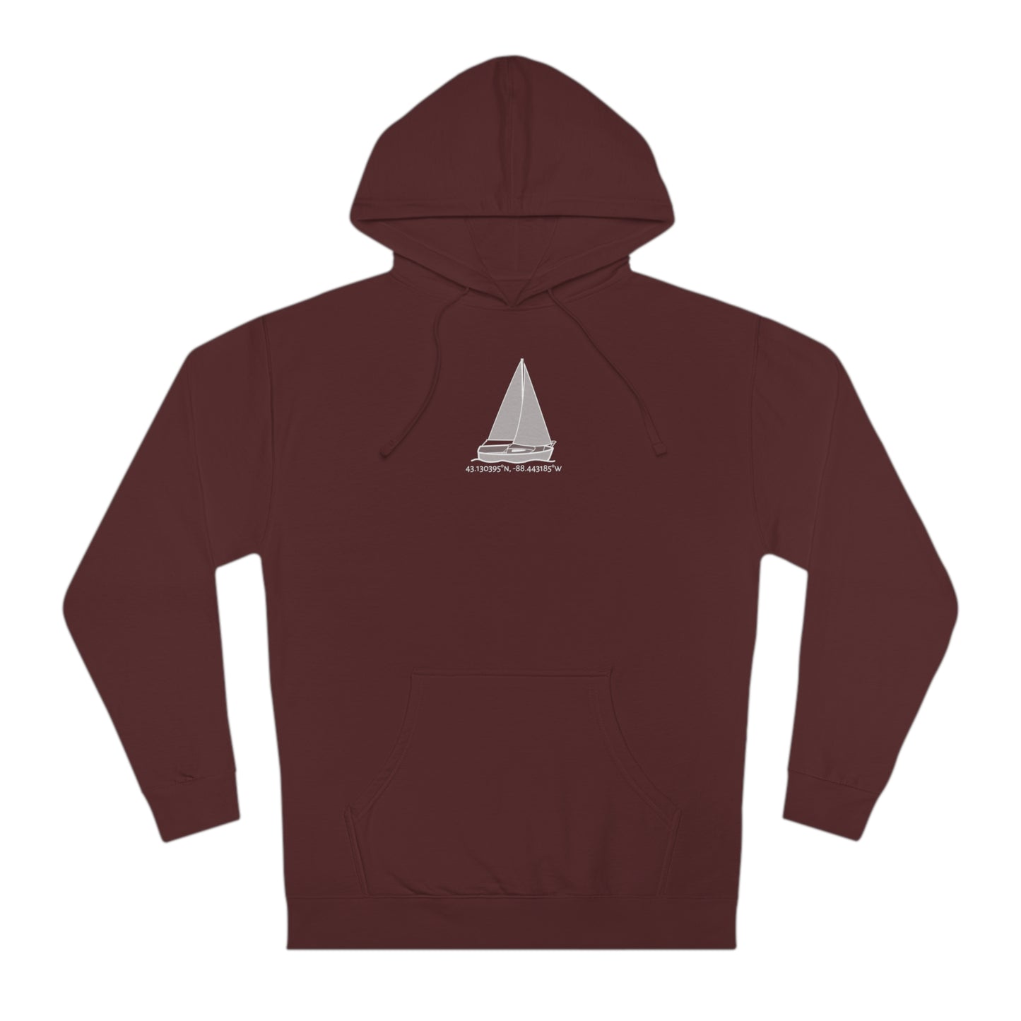 Sailboat comfort Unisex Hooded Sweatshirt ITC