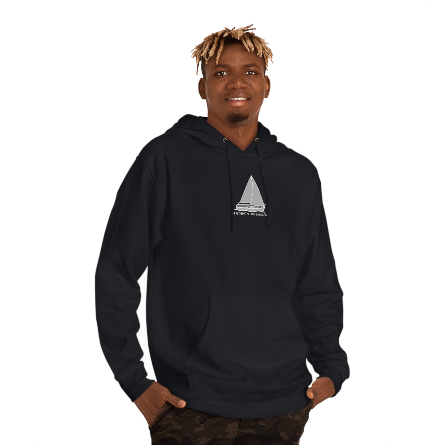 Sailboat comfort Unisex Hooded Sweatshirt ITC