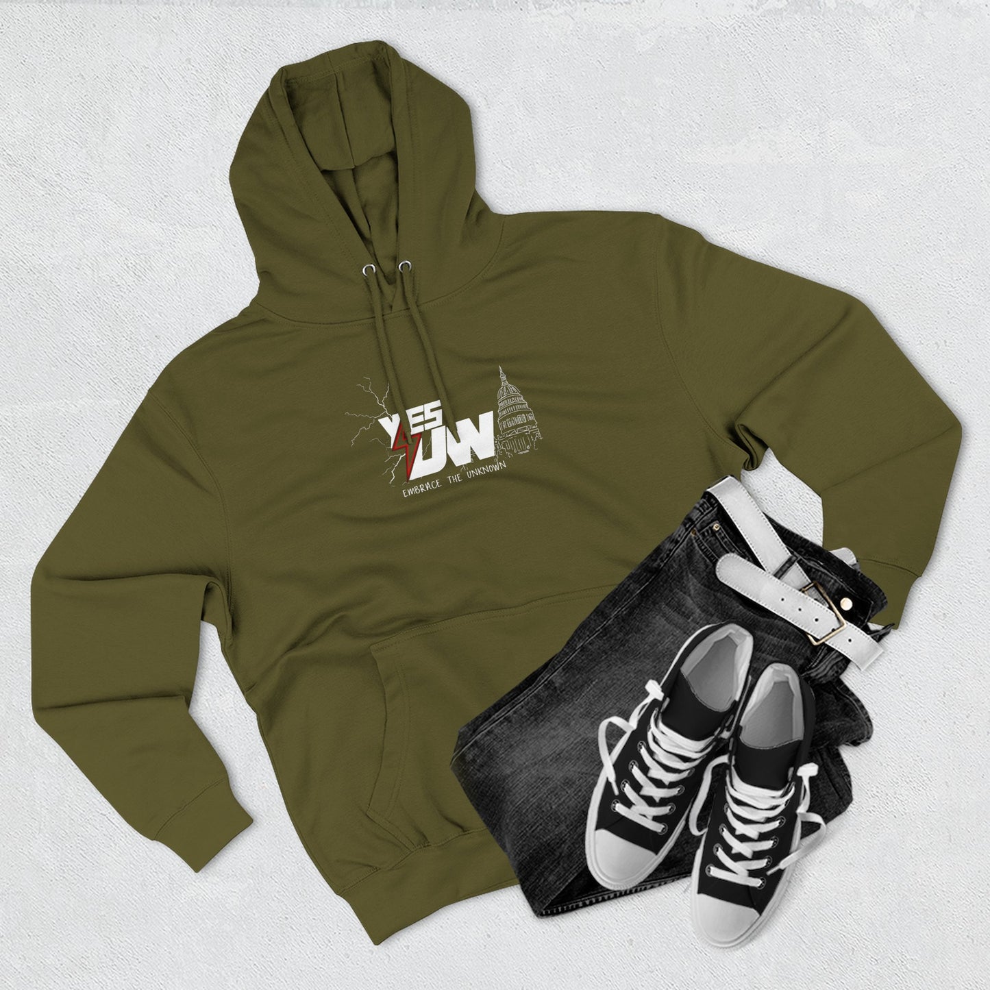 Yes UW - Fleece Hoodie
