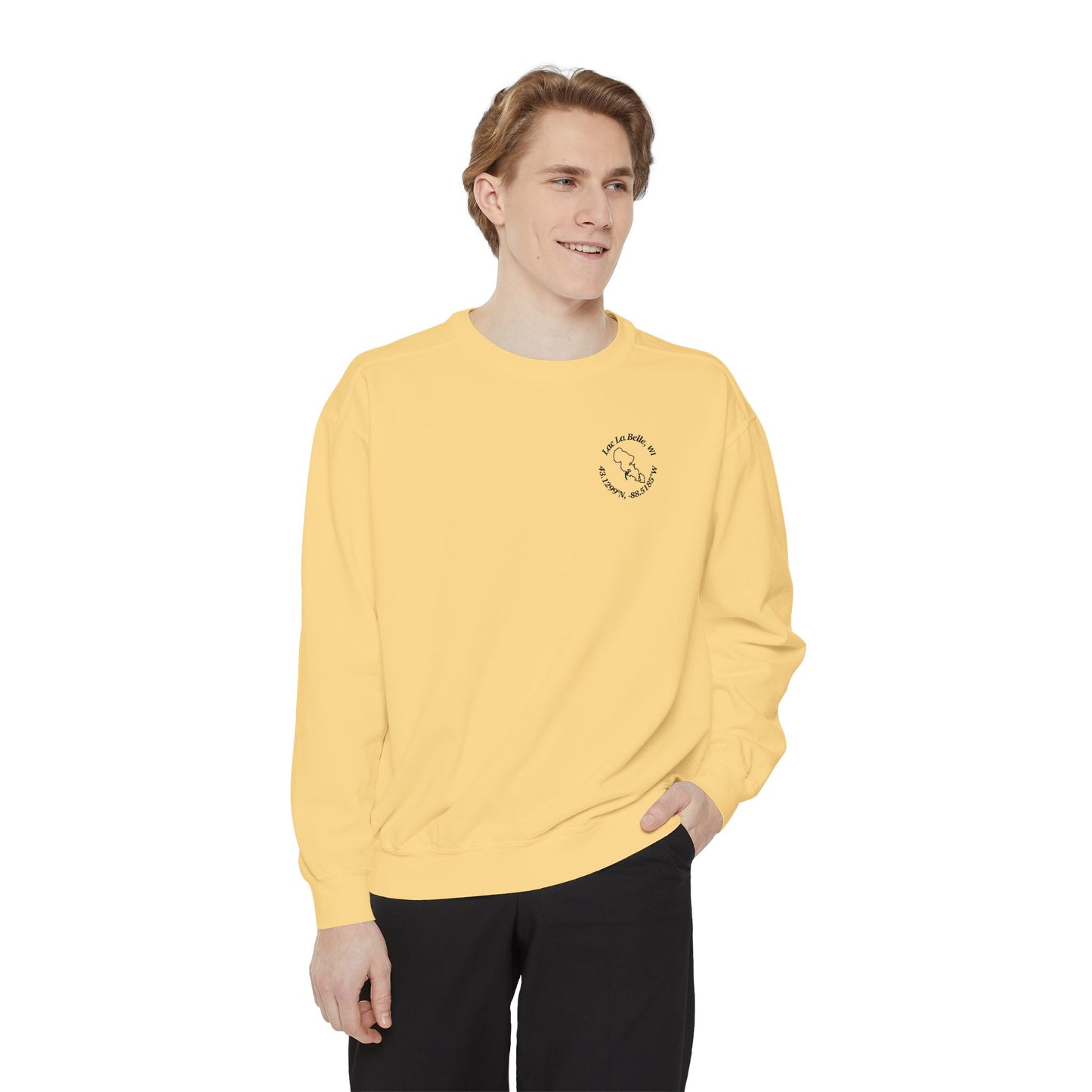 Custom Graphic Sailing - Comfort Colors Crewneck