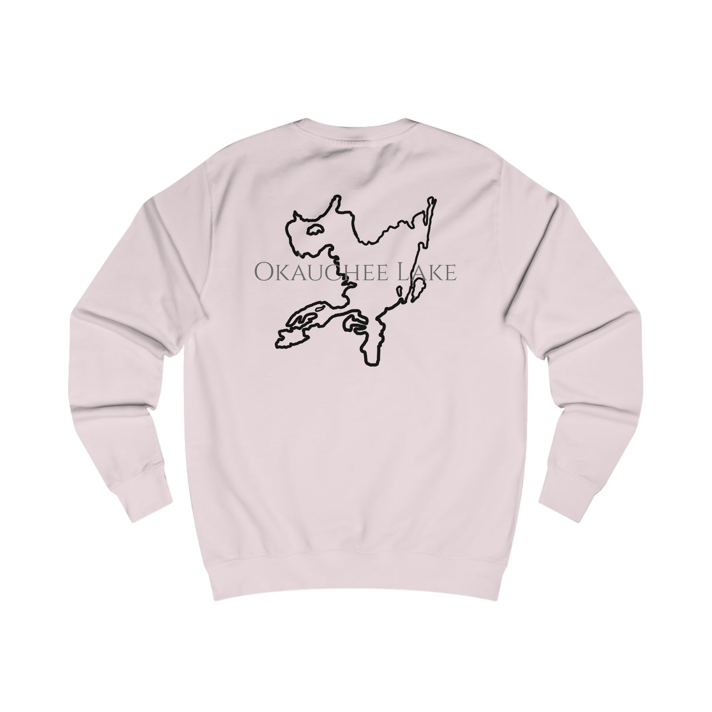 Row Boat Dog Fishing - Okauchee Lake Men's Sweatshirt