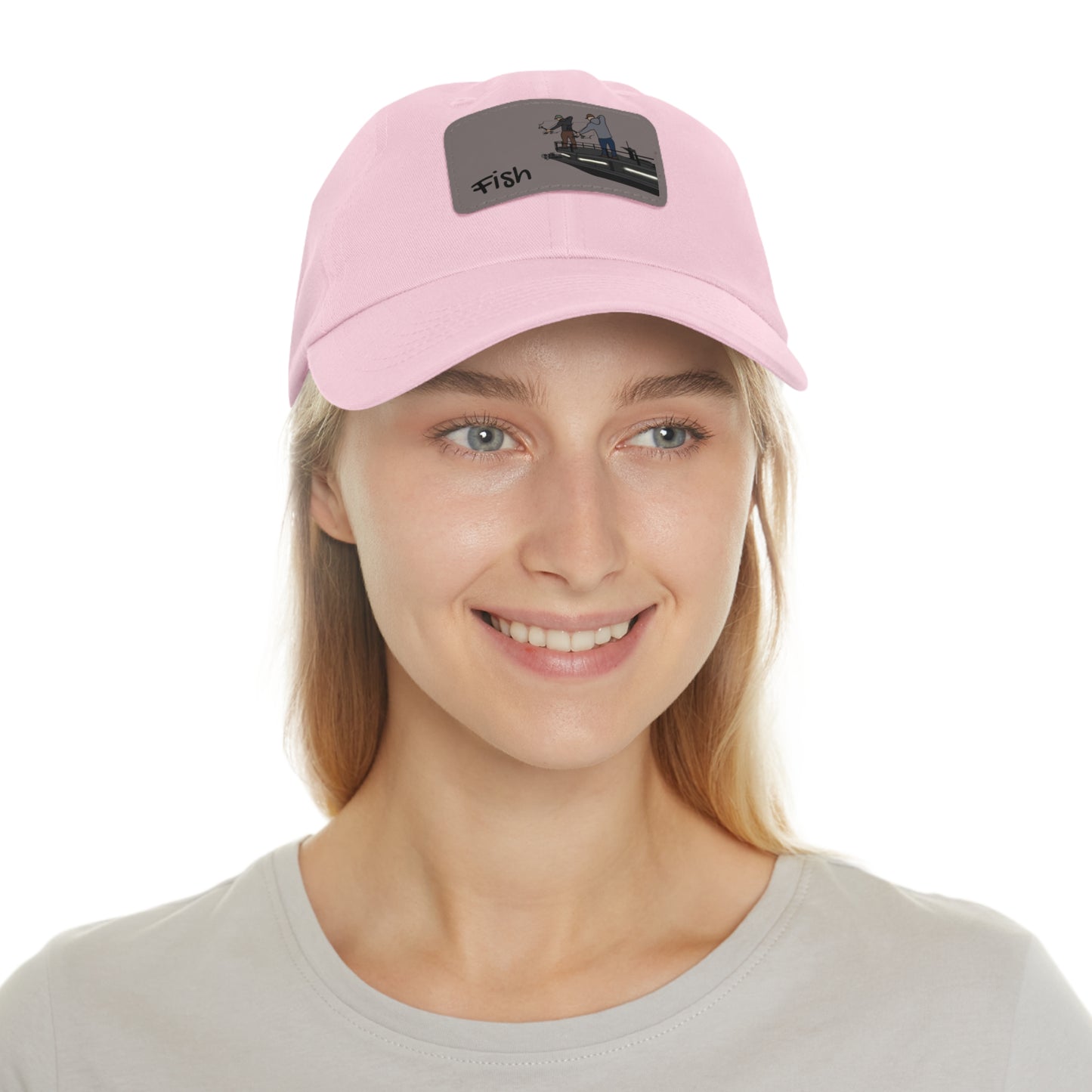 Hat with Leather Patch