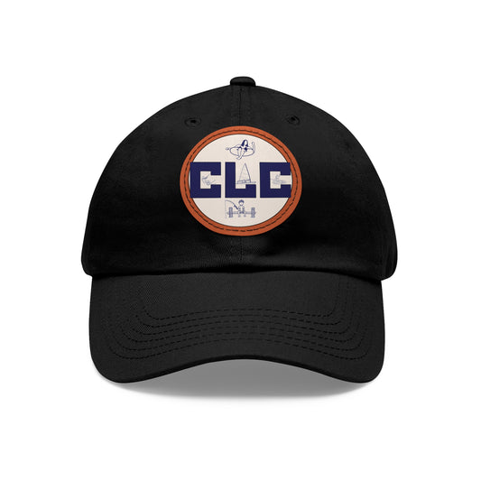 CLC Hat with Embroidered Leather Patch