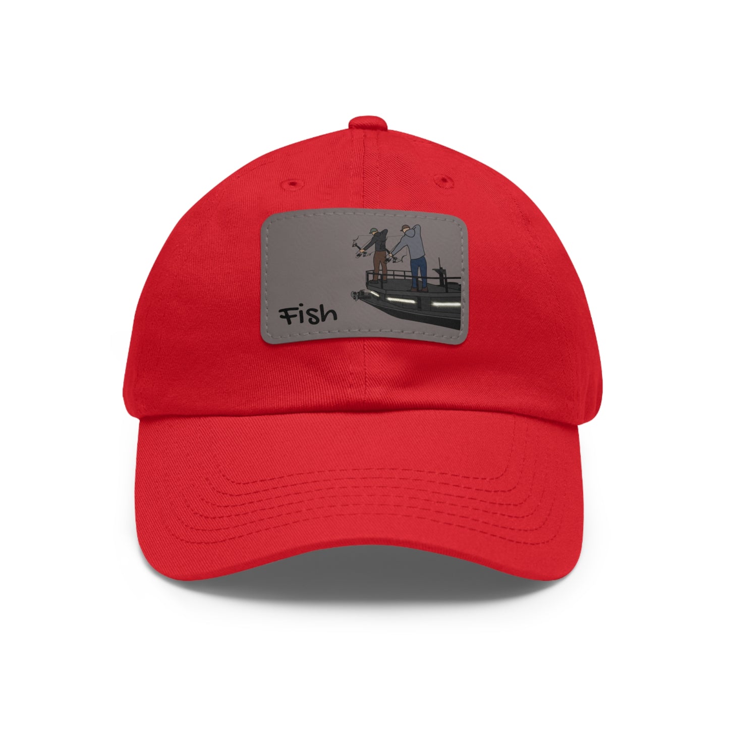 Hat with Leather Patch
