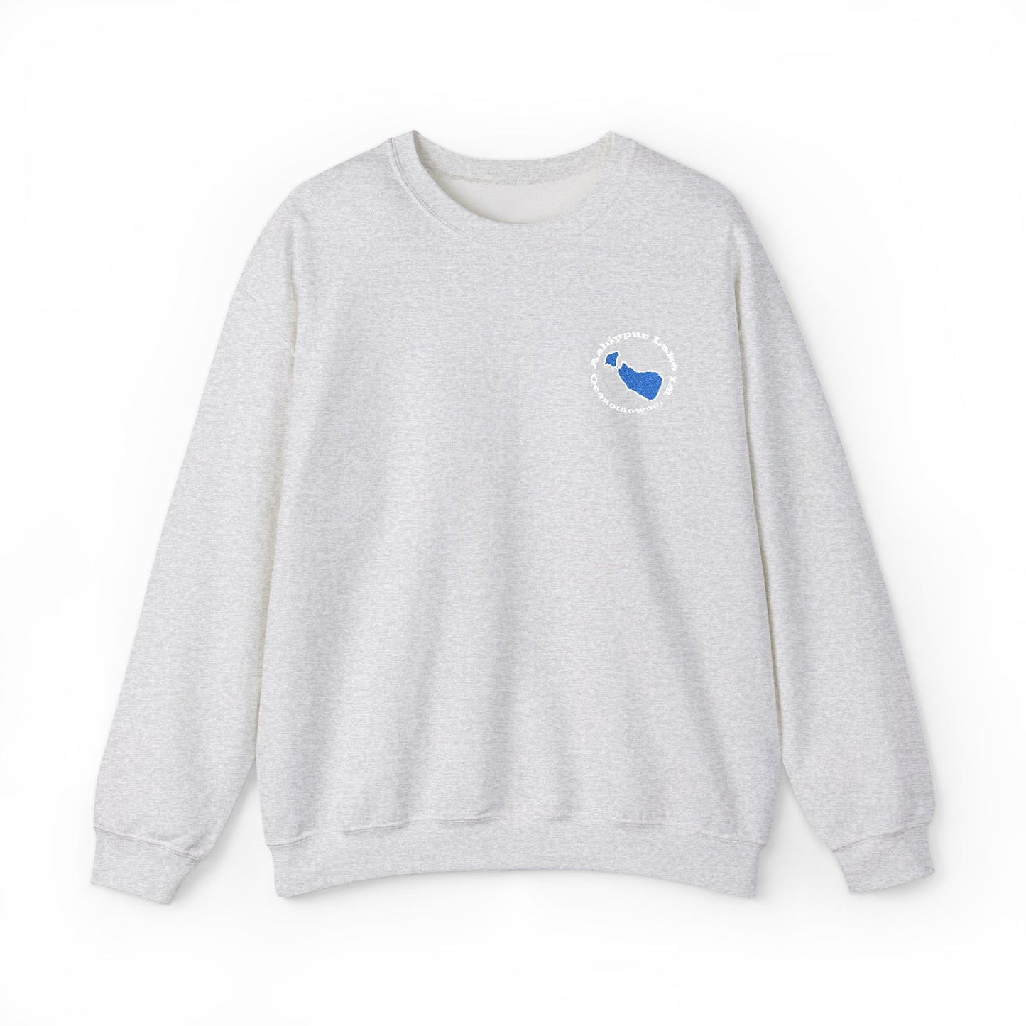 Ashippun Lake Embroidered Crewneck