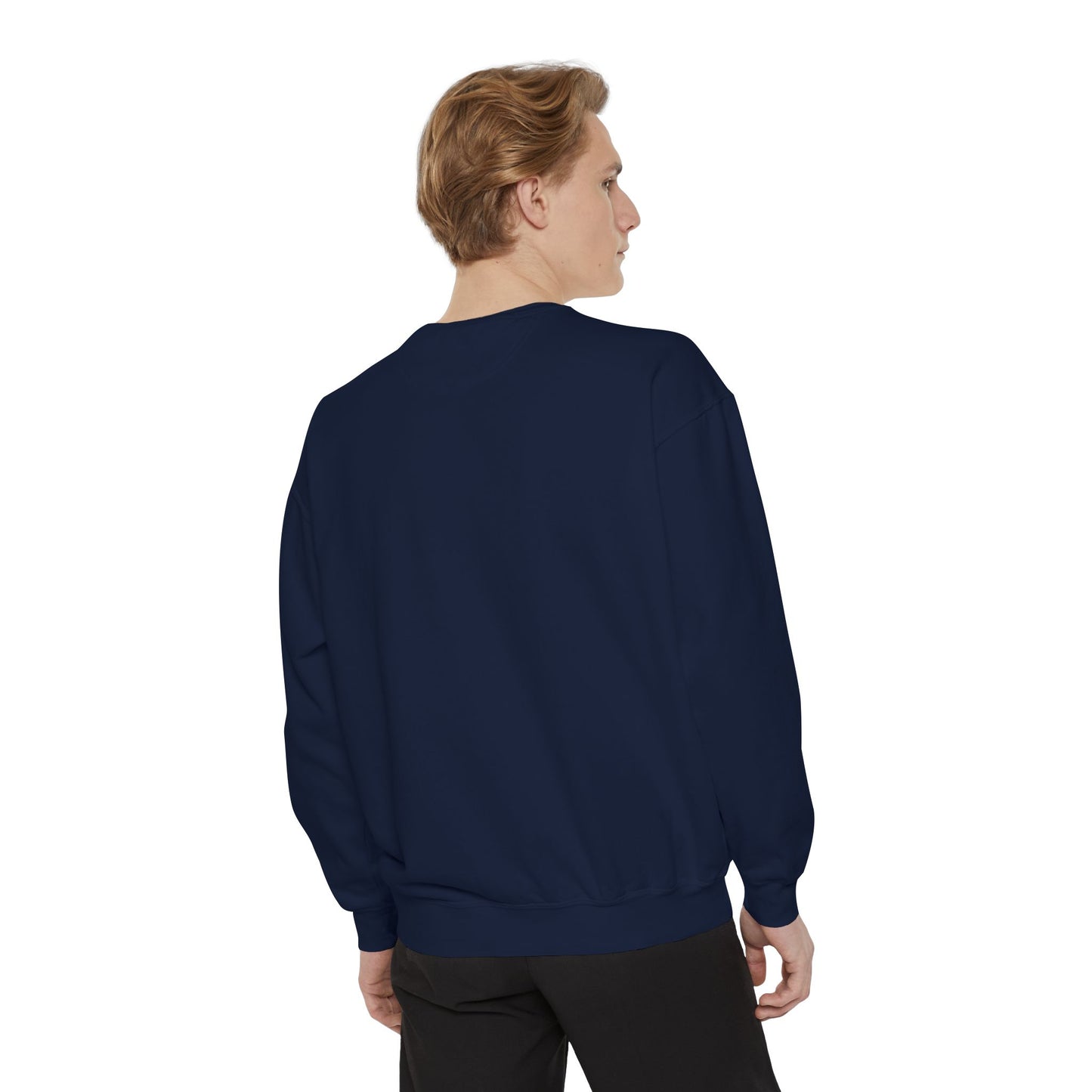 Surfing One Line Design Crewneck Sweatshirt - Comfort Colors