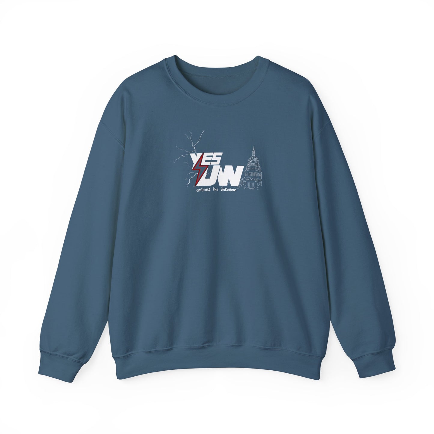 Yes UW Draft - Unisex Heavy Blend™ Crewneck Sweatshirt
