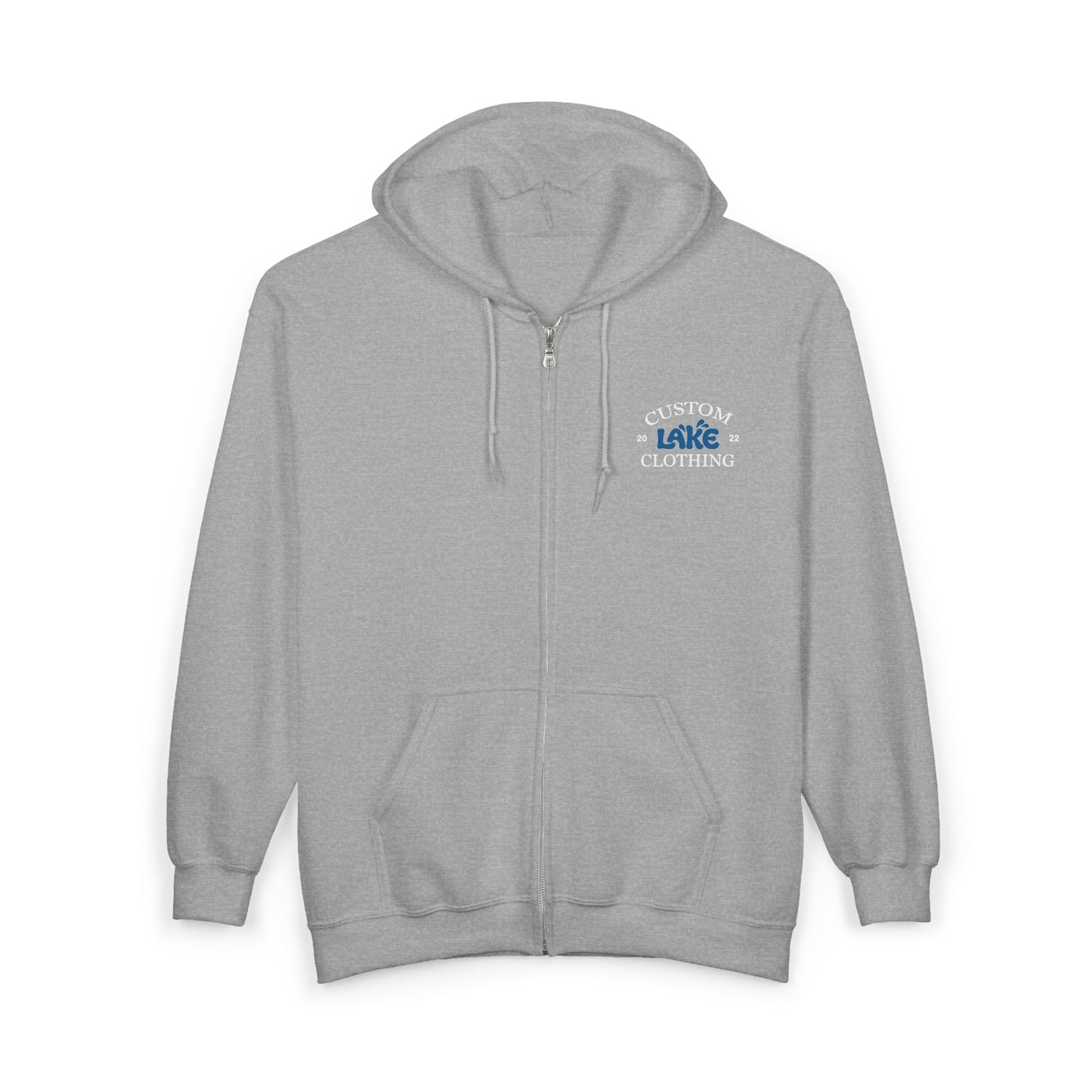 Custom Lake Clothing Zip up Hoodie -
