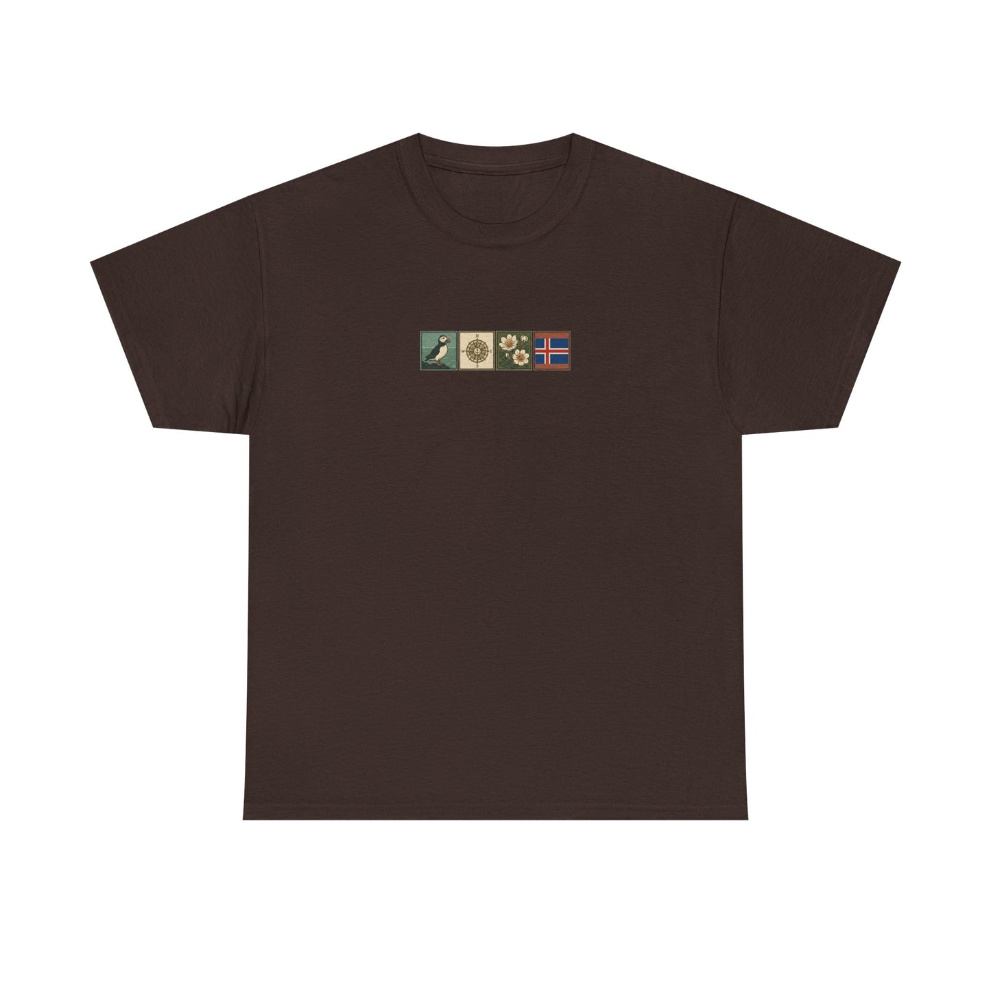 Iceland Vik - 4 panel front design - Unisex Heavy Cotton Tee