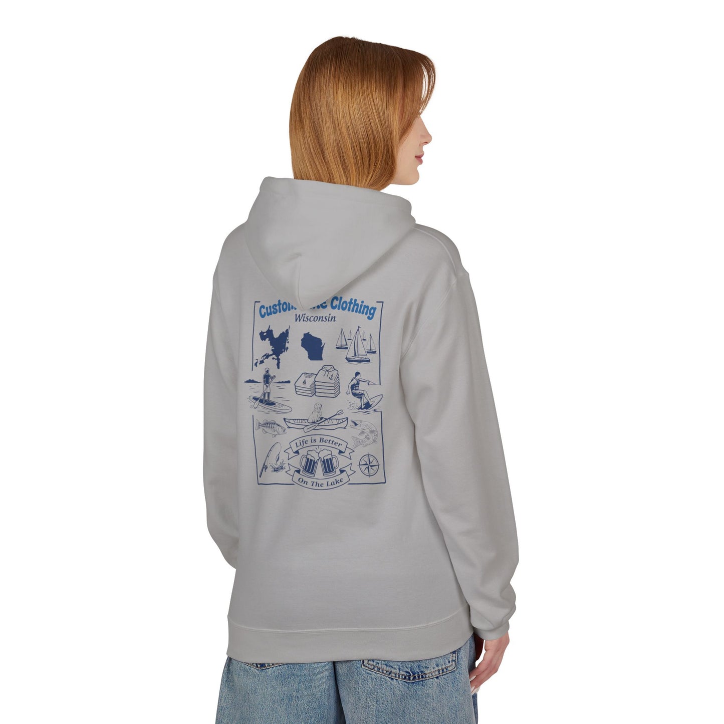 Midweight Travel Hoodie - Softstyle Gildan