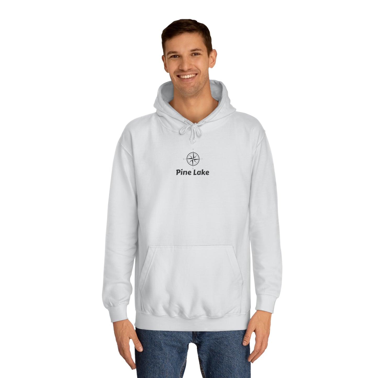 Pine Lake Compass Rose Medium Weight Hoodie