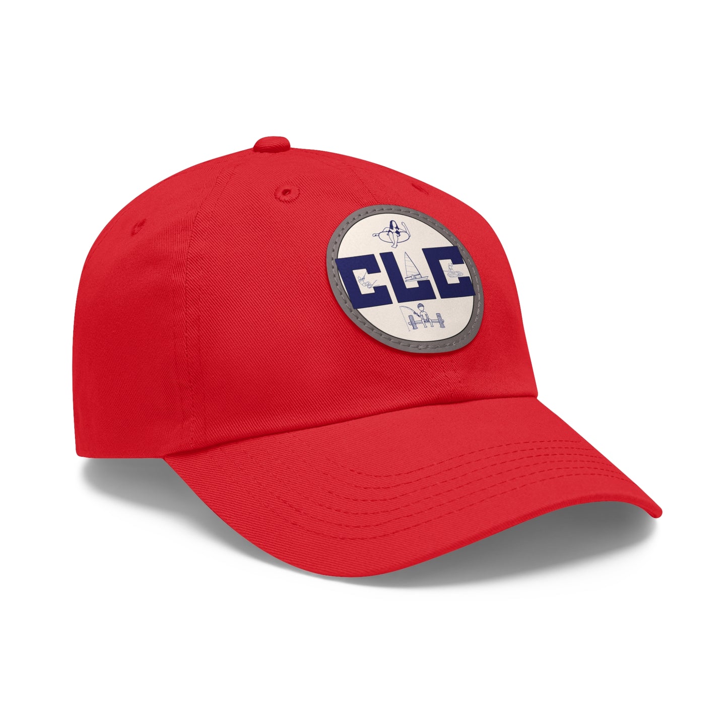 CLC Hat with Embroidered Leather Patch