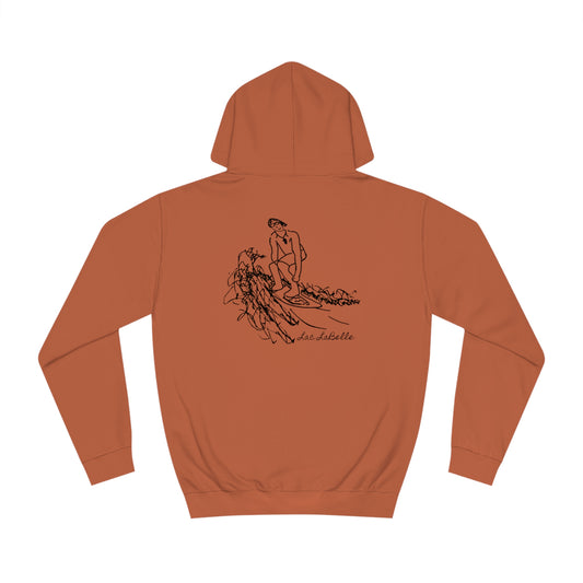 Surf Sketch - Lac LaBelle Unisex Hoodie Medium Weight