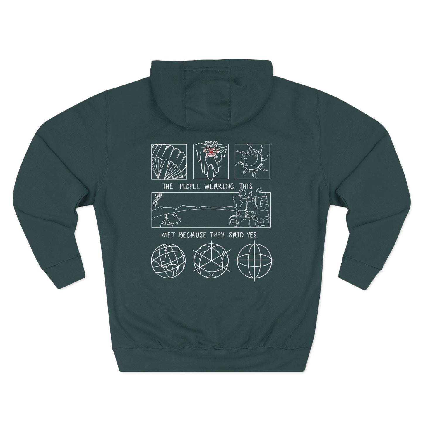 Yes UW - Fleece Hoodie