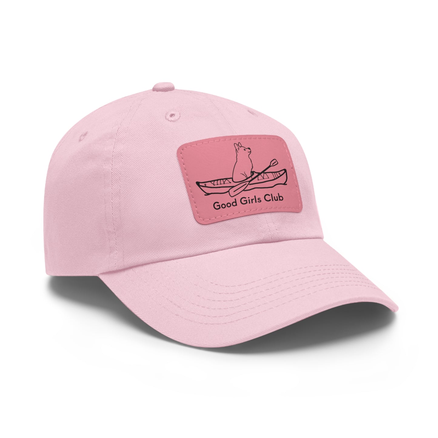 Good Girls Club Husky Kayak Dog - Hat with Leather Patch