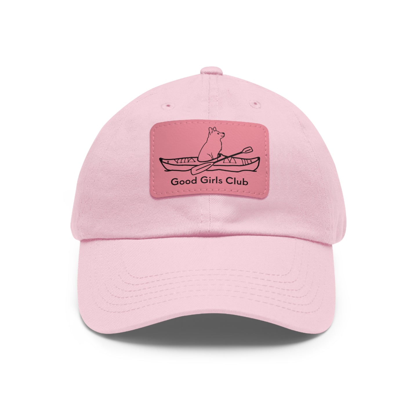 Good Girls Club Husky Kayak Dog - Hat with Leather Patch