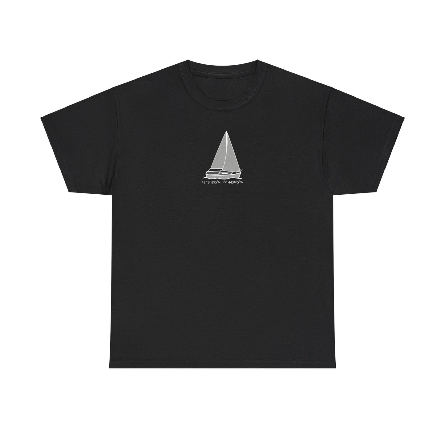 Sailboat Comfort Unisex Heavy Cotton Tee