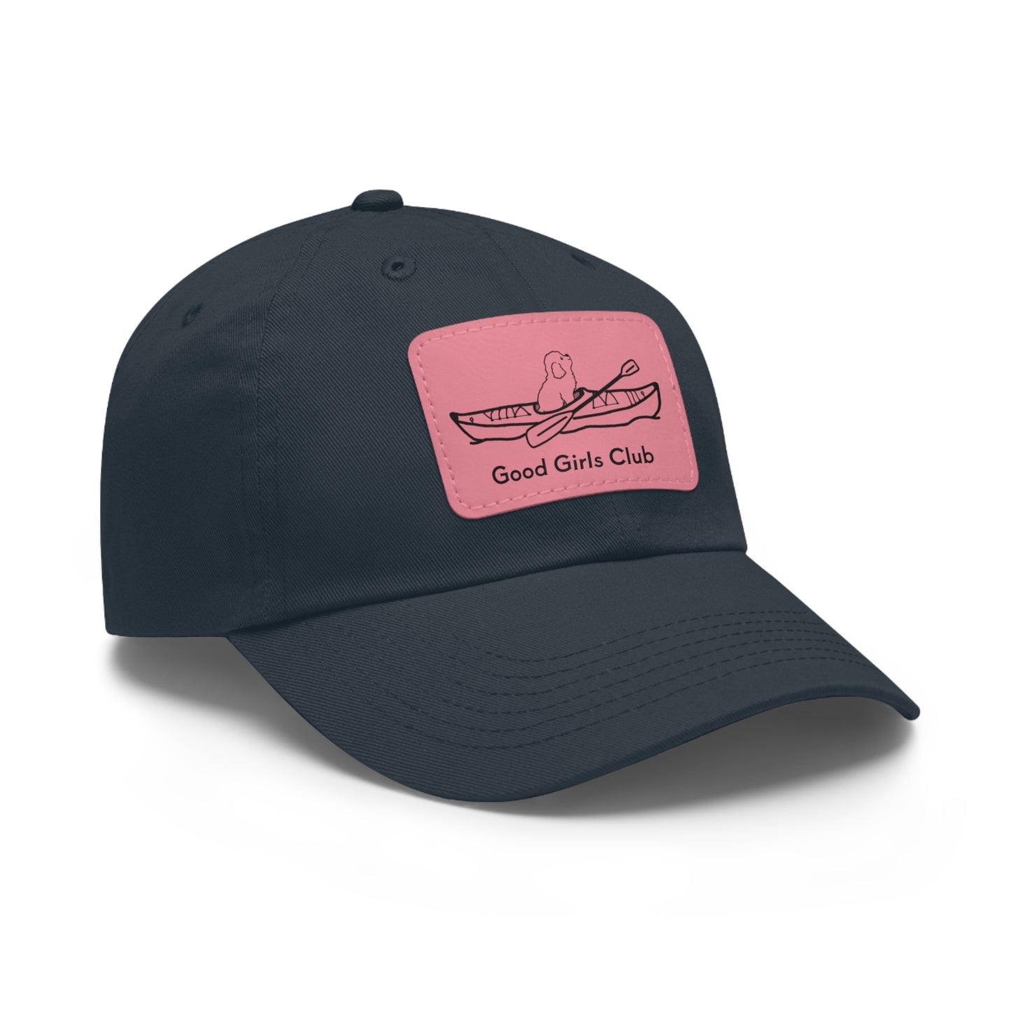 Good Girls Club Little Fluff Kayak Dog - Hat with Leather Patch