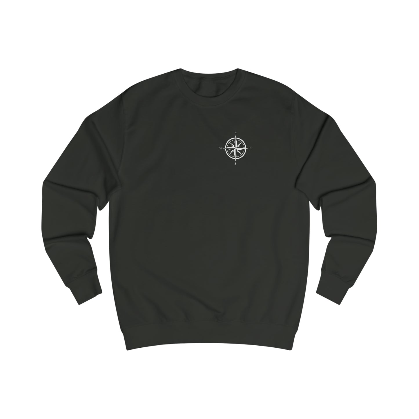 Compass Rose, Pontoon Family with Dogs -  Men's Crewneck