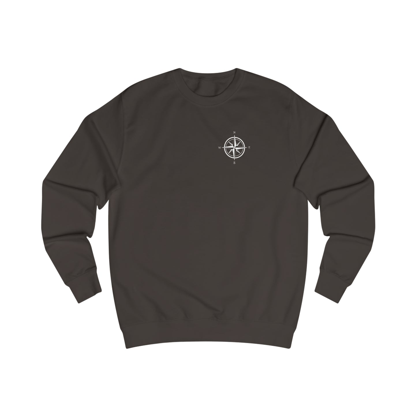 Compass Rose, Pontoon Family with Dogs -  Men's Crewneck