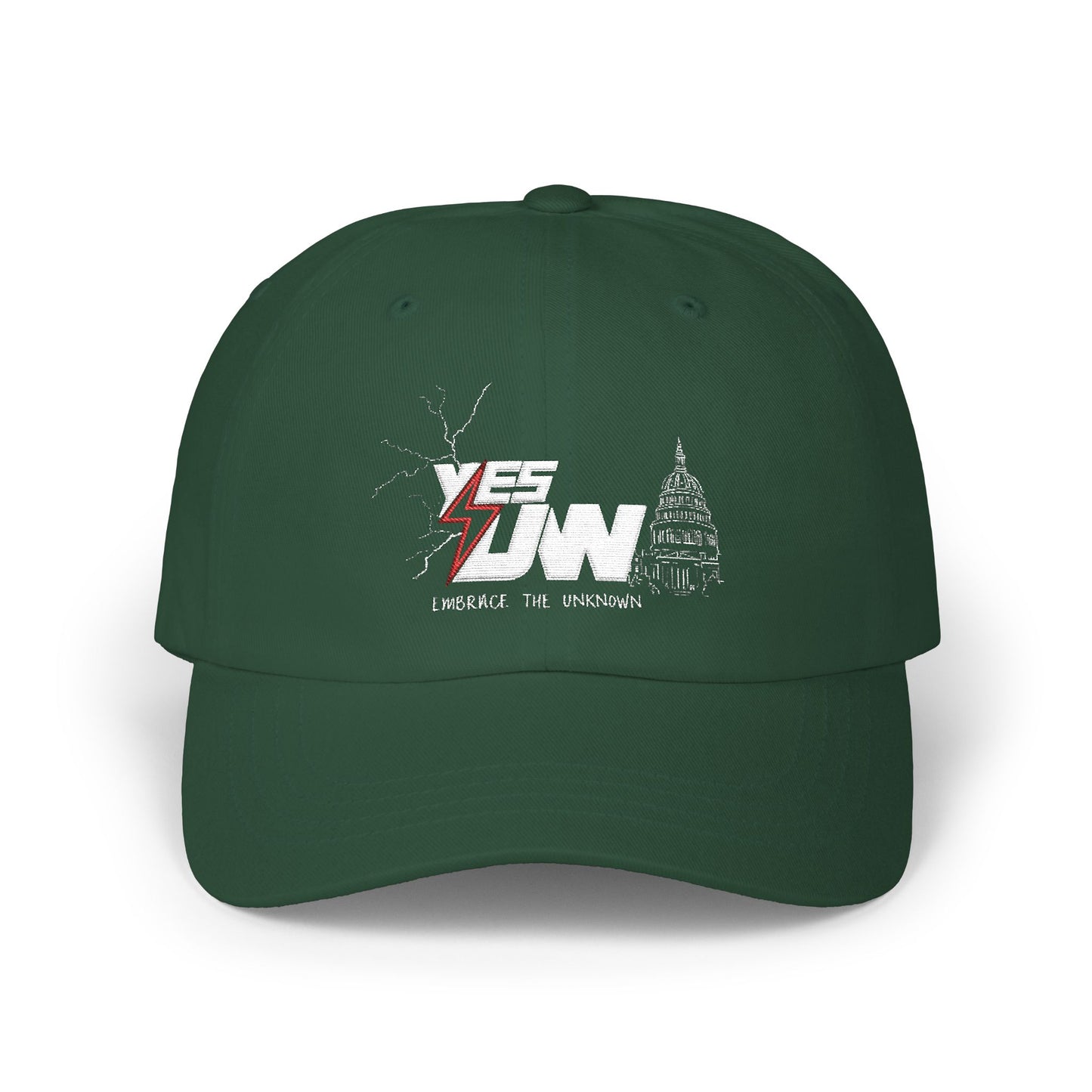 Yes UW Embroidered before edit Classic Cap