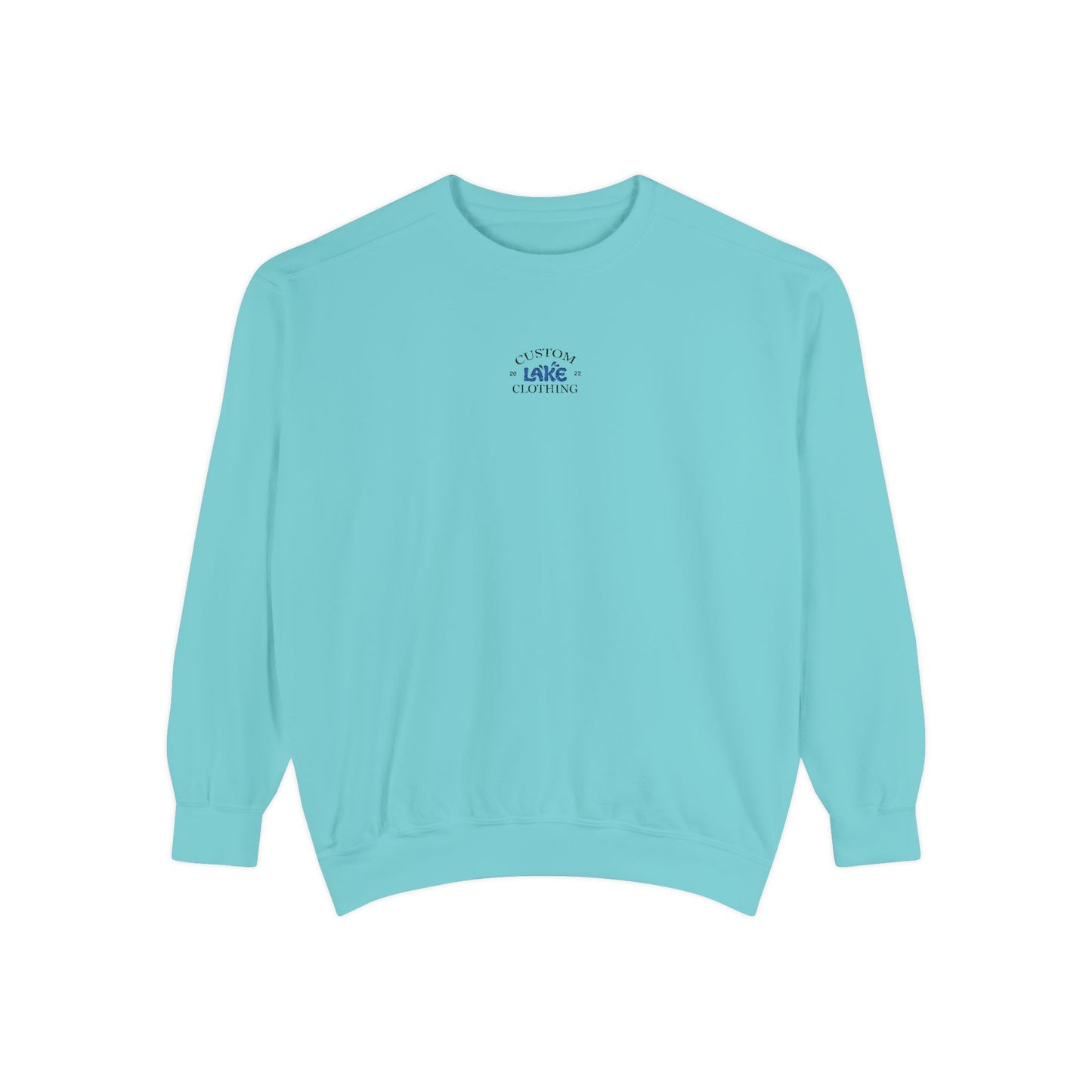 Crewneck Sweatshirt Embroidered - Comfort Colors