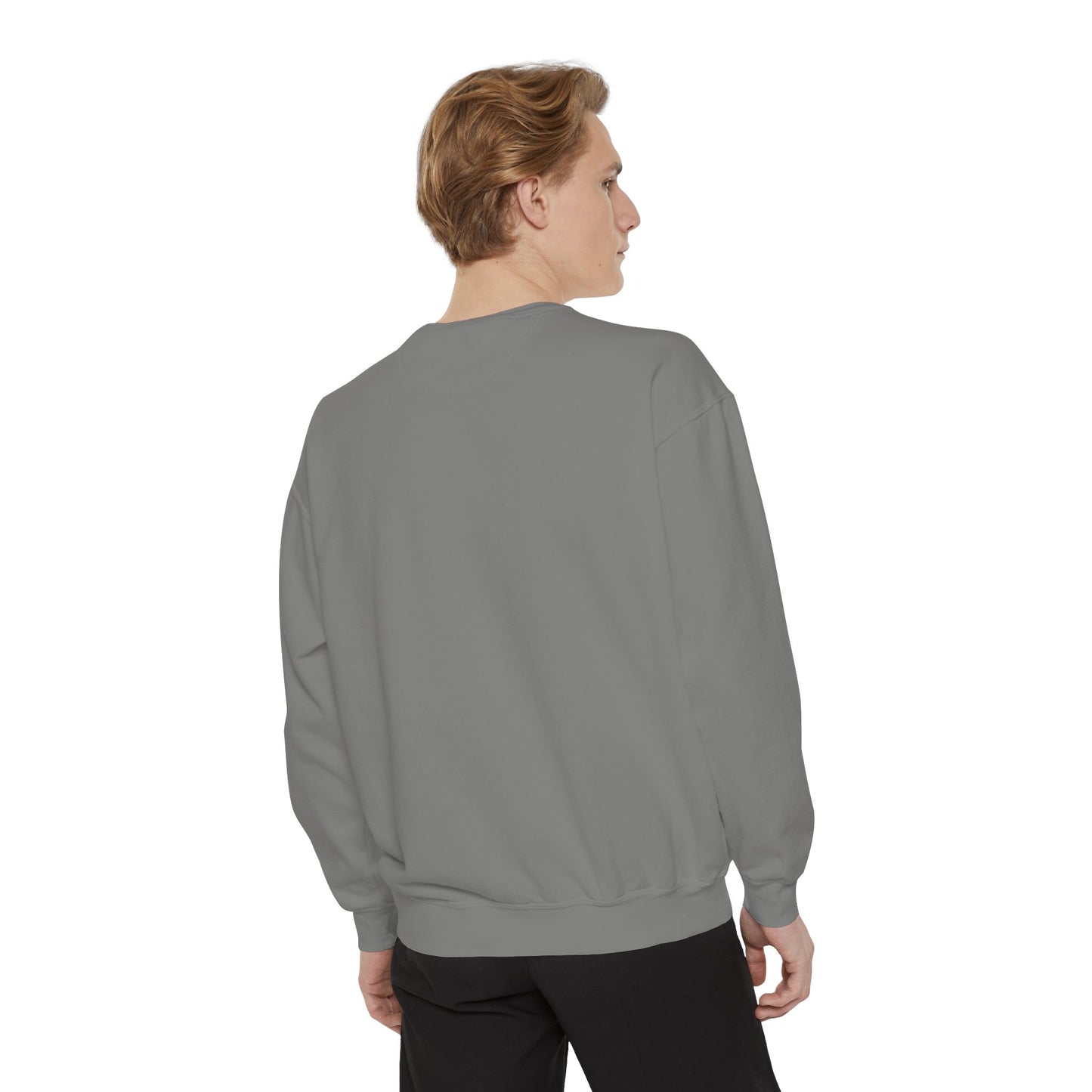 Kayak Dog Lab Embroidered Crewneck Sweatshirt - Comfort Colors