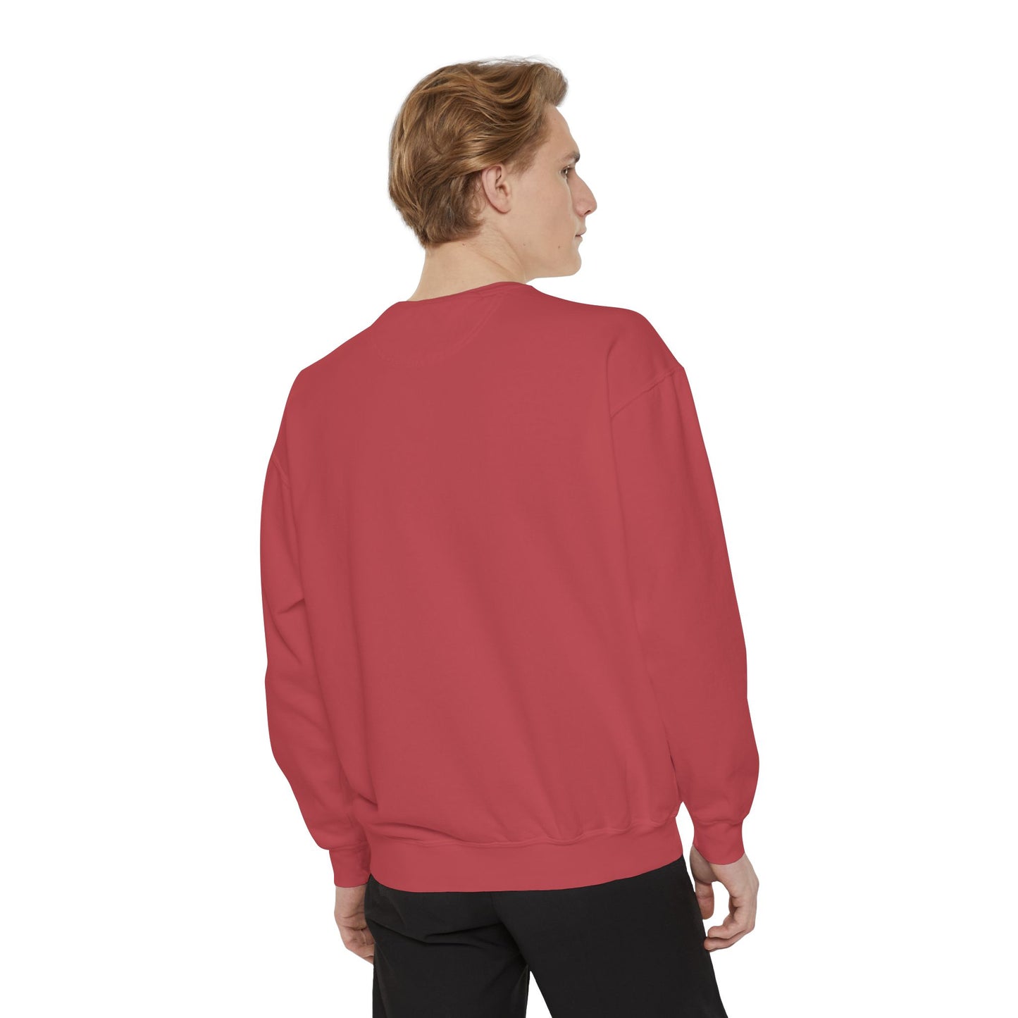 Kayak Dog Lab Embroidered Crewneck Sweatshirt - Comfort Colors