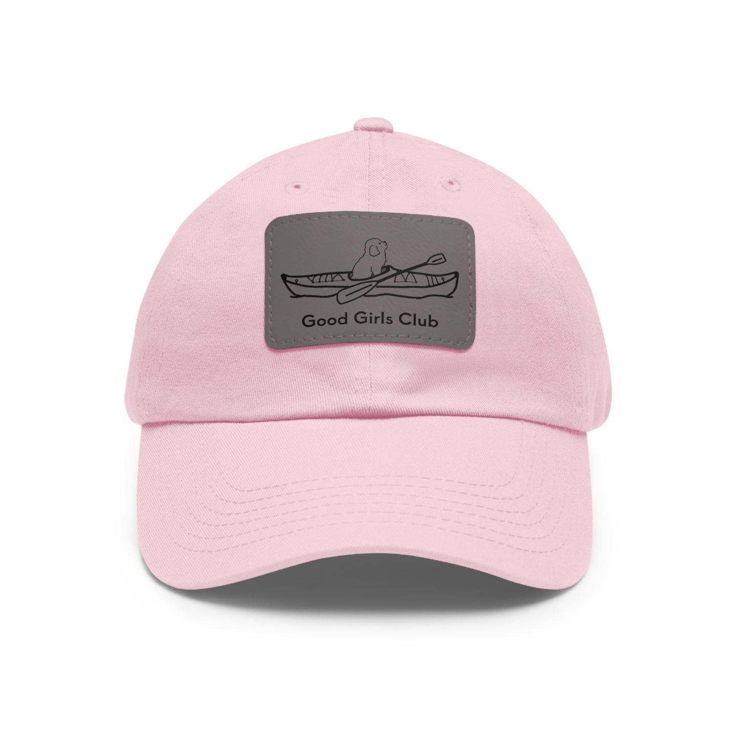 Good Girls Club Little Fluff Kayak Dog - Hat with Leather Patch