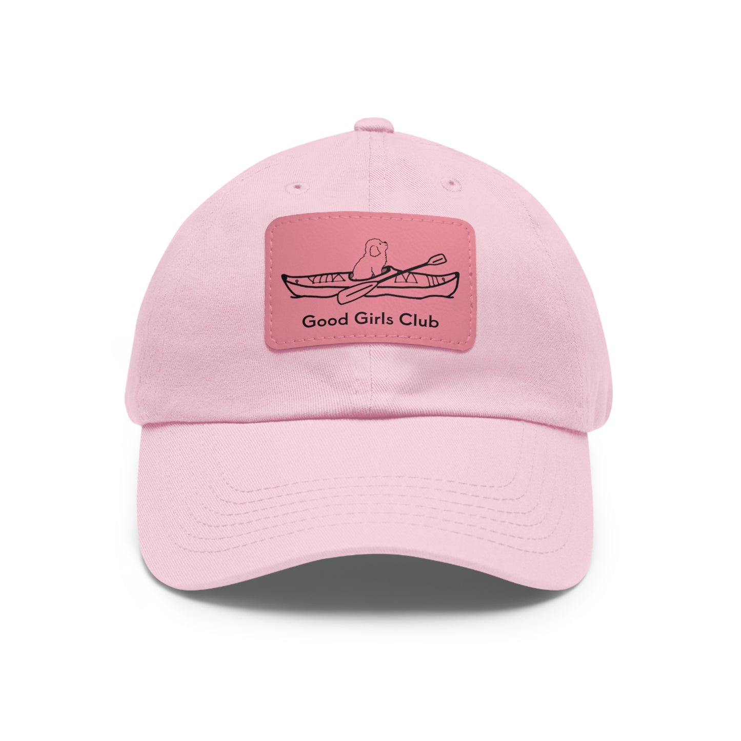 Good Girls Club Little Fluff Kayak Dog - Hat with Leather Patch