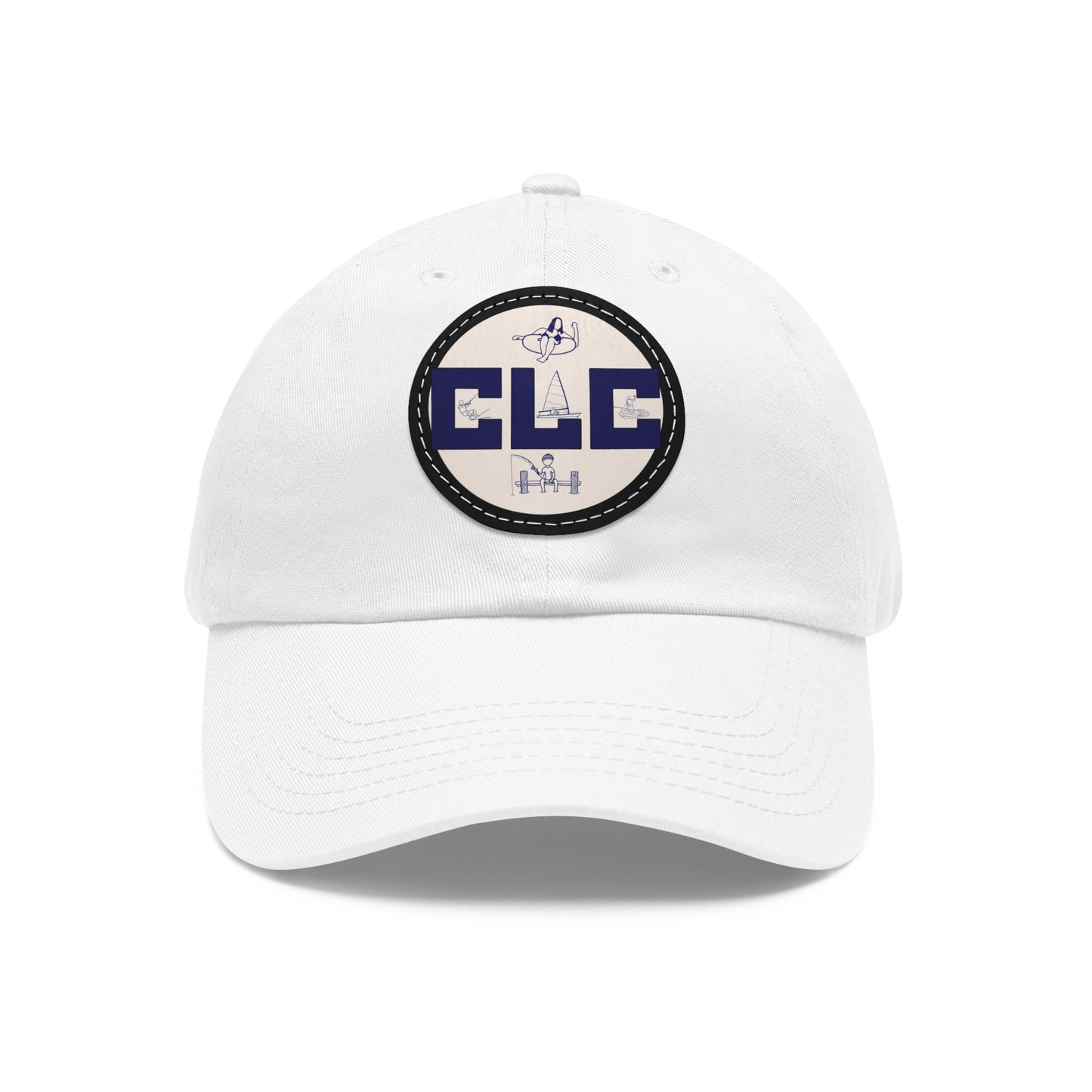 CLC Hat with Embroidered Leather Patch