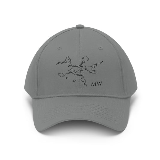 Manitowish Waters Embroidered Unisex Baseball Cap