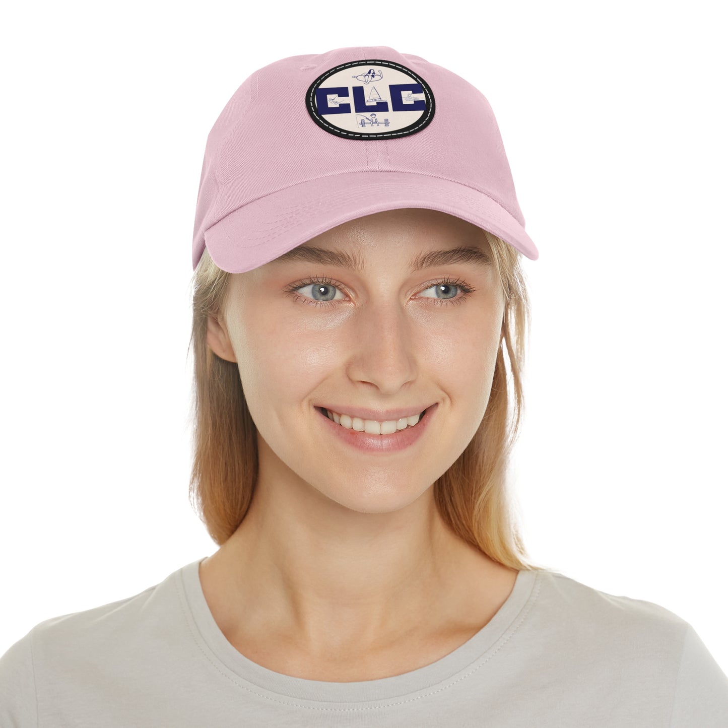 CLC Hat with Embroidered Leather Patch