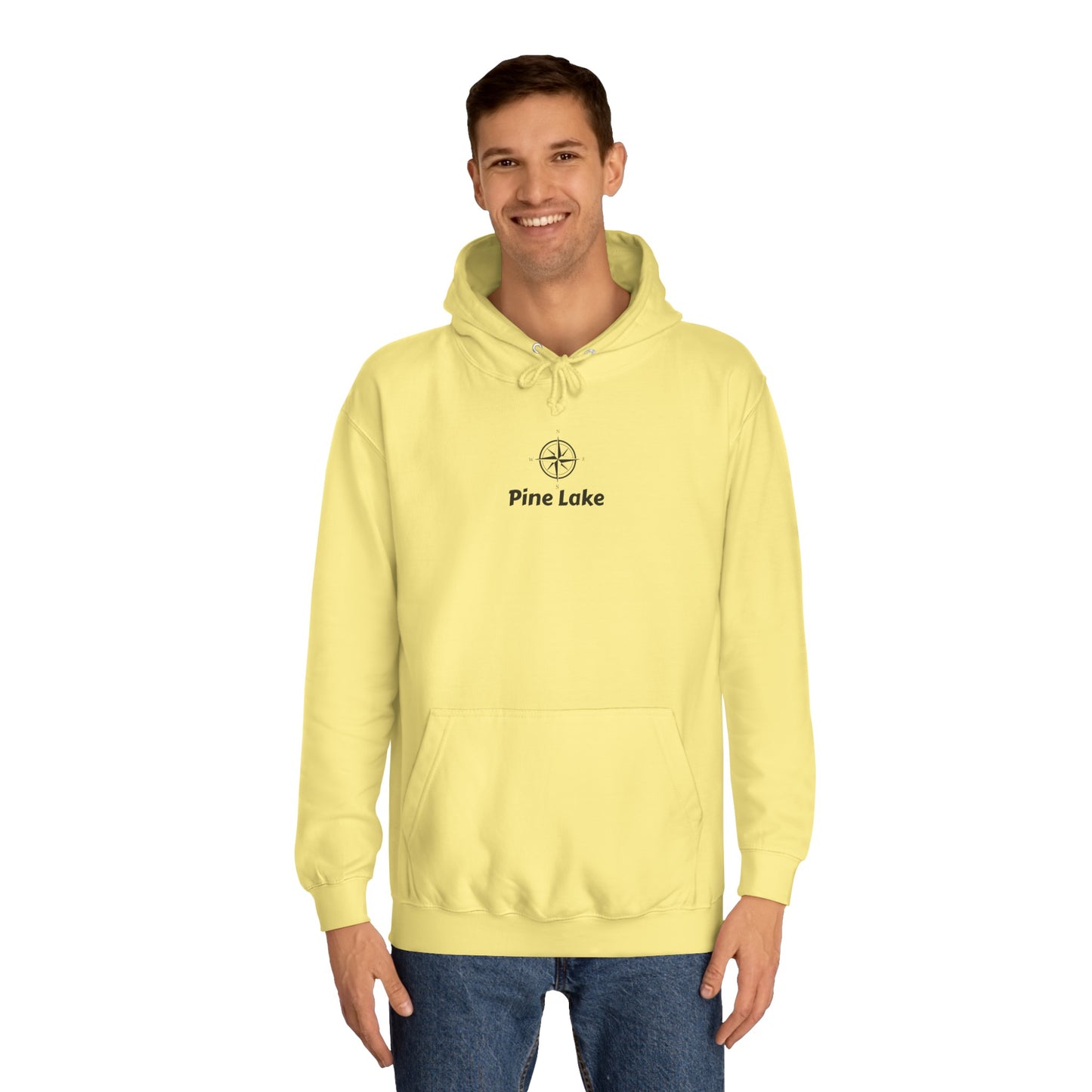 Pine Lake Compass Rose Medium Weight Hoodie