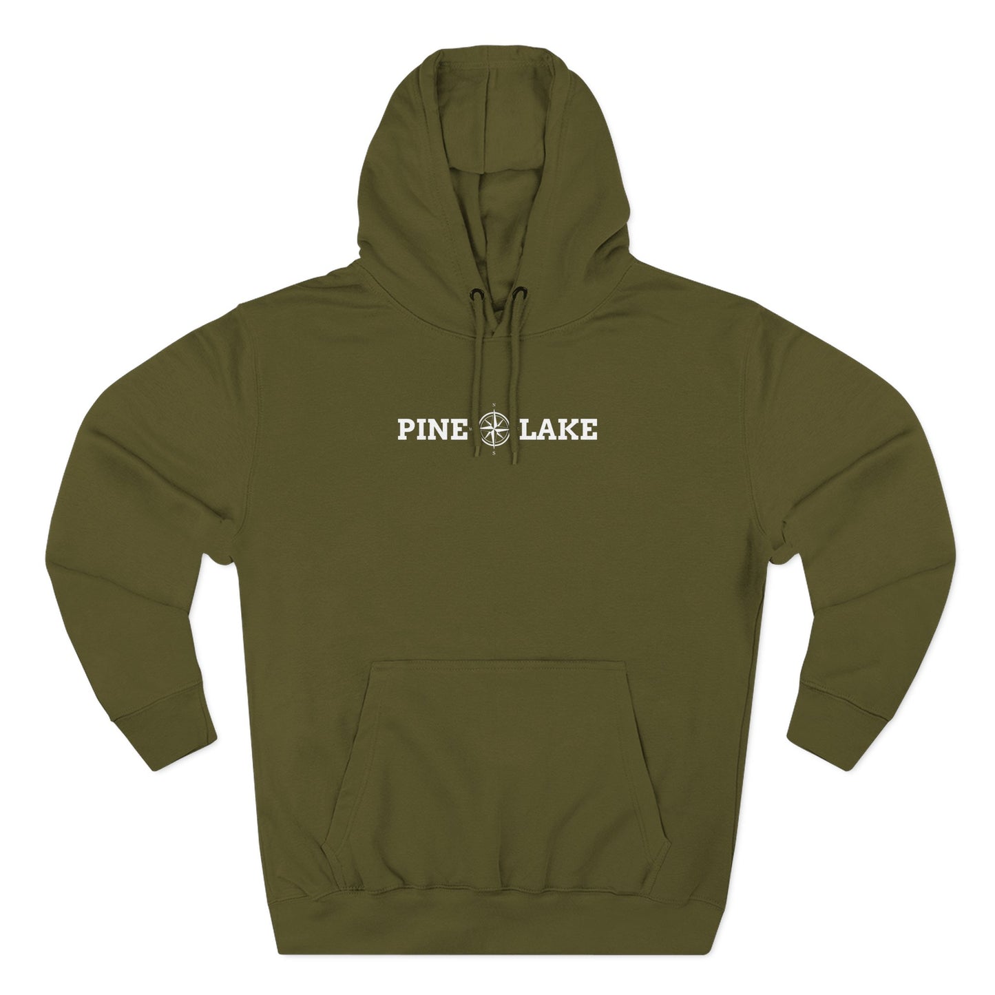 Three Panel Fleece Hoodie - Lane Seven