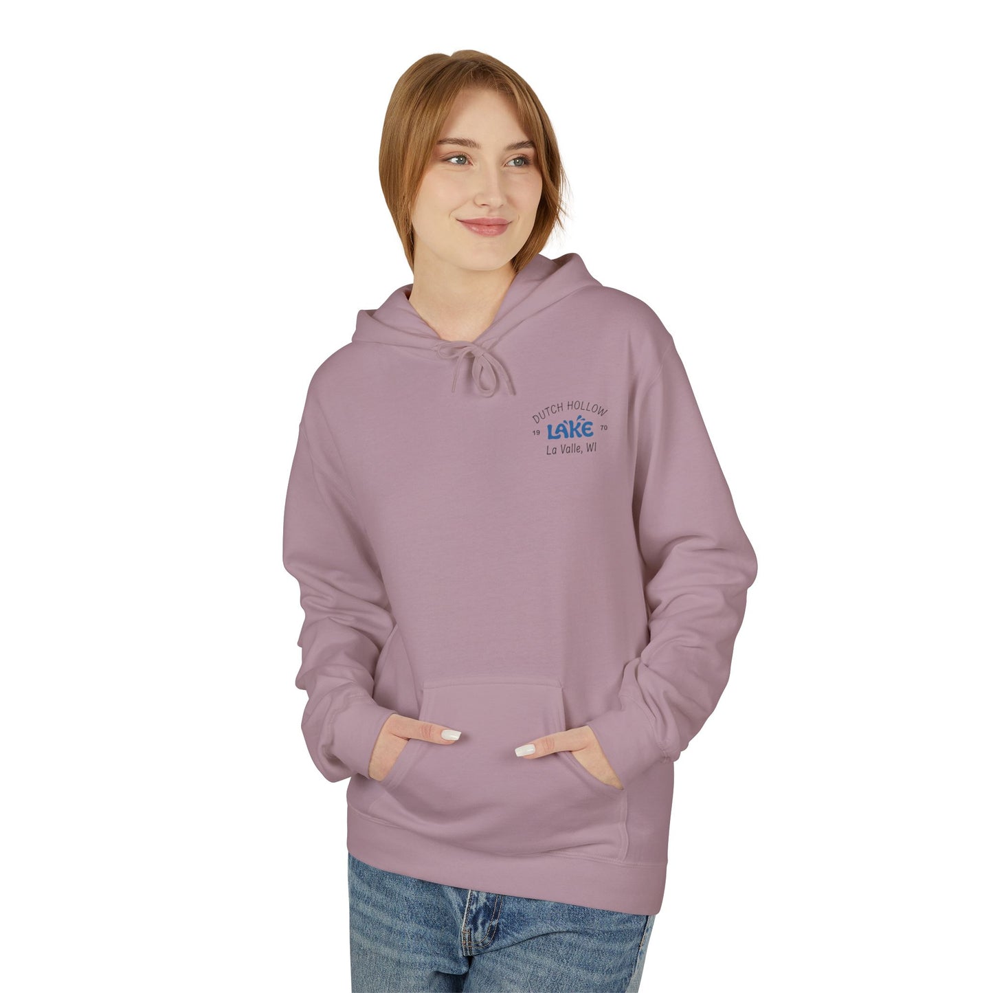 Dutch Hollow Line Art Midweight Travel Hoodie