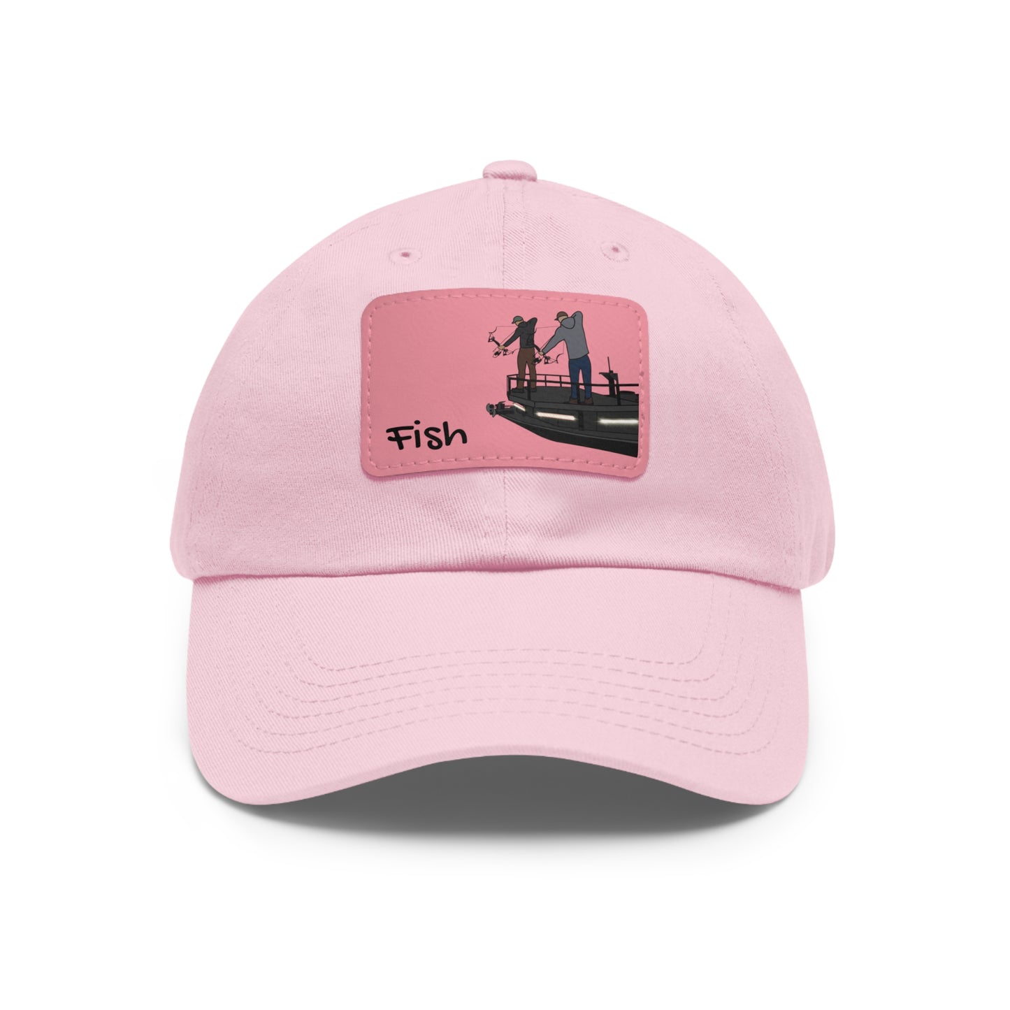 Hat with Leather Patch