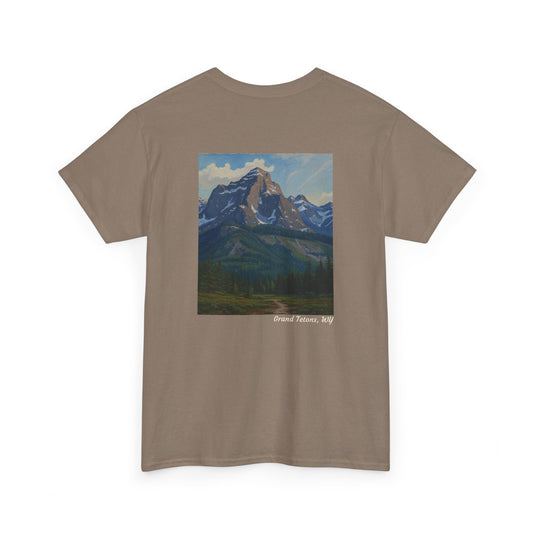 Grand Tetons Enjoy the adventure Earth Graphic Gildan T‑Shirt