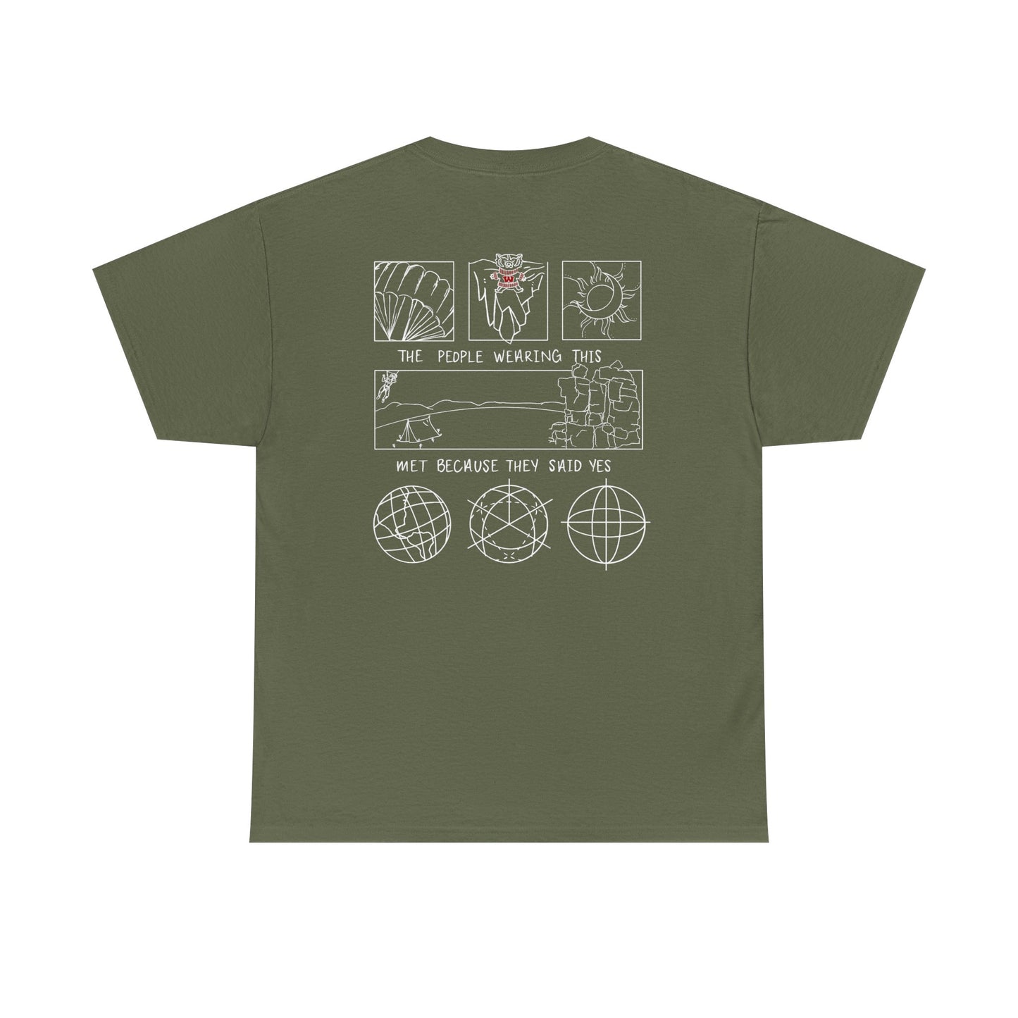 Yes UW T-Shirt - Unisex Heavy Cotton Tee